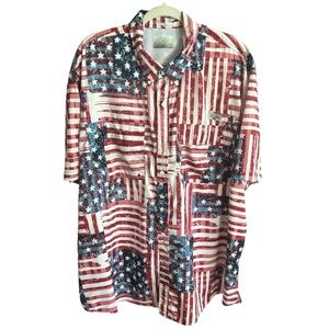 Ocean & Coast Red, White & Blue Shirt, Size 2X